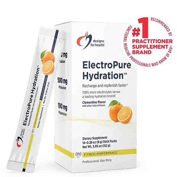 ElectroPure Hydration 14 stick packs Clementine flavor