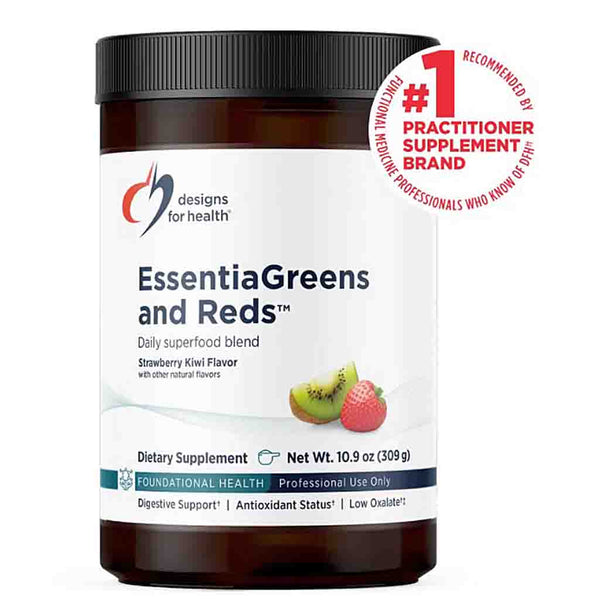 EssentiaGreens and Reds Powder (Strawberry/Kiwi) 10.9 oz