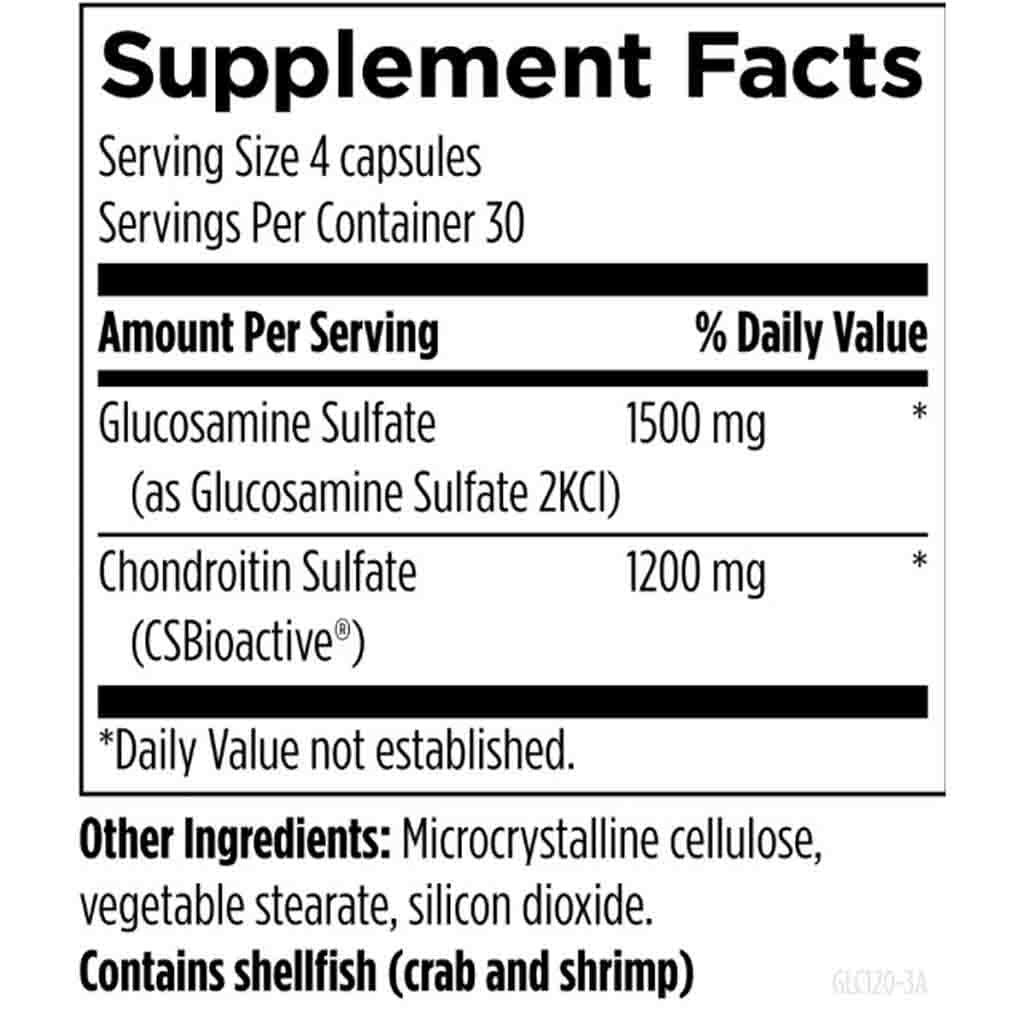 Glucosamine Chondroitin 120c
