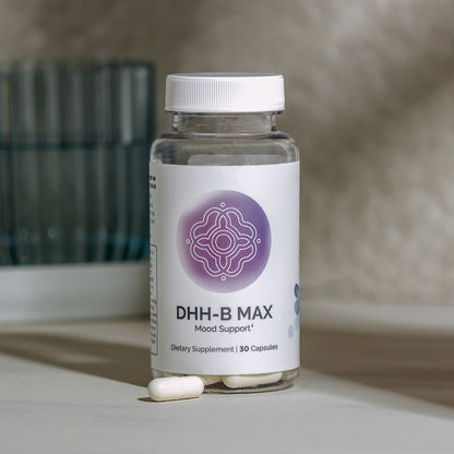 InfiniWell DHH-B MAX supports nerves, nerves and sleep cycles, product label, emotional balance, mood