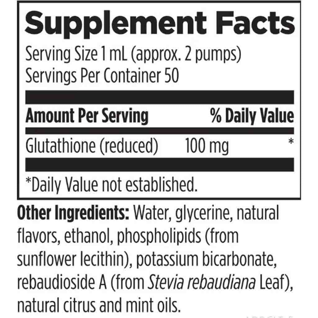 Liposomal Glutathione 1.7 oz