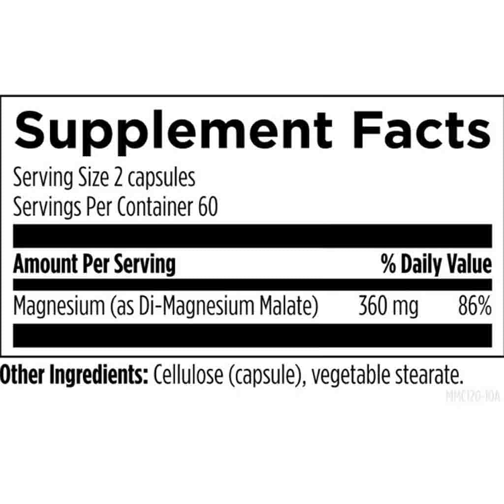 Magnesium Malate 240vc