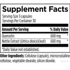 Quercetin + Nettles 90vc
