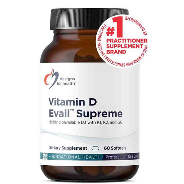 Vitamin D Evail Supreme 60 softgels
