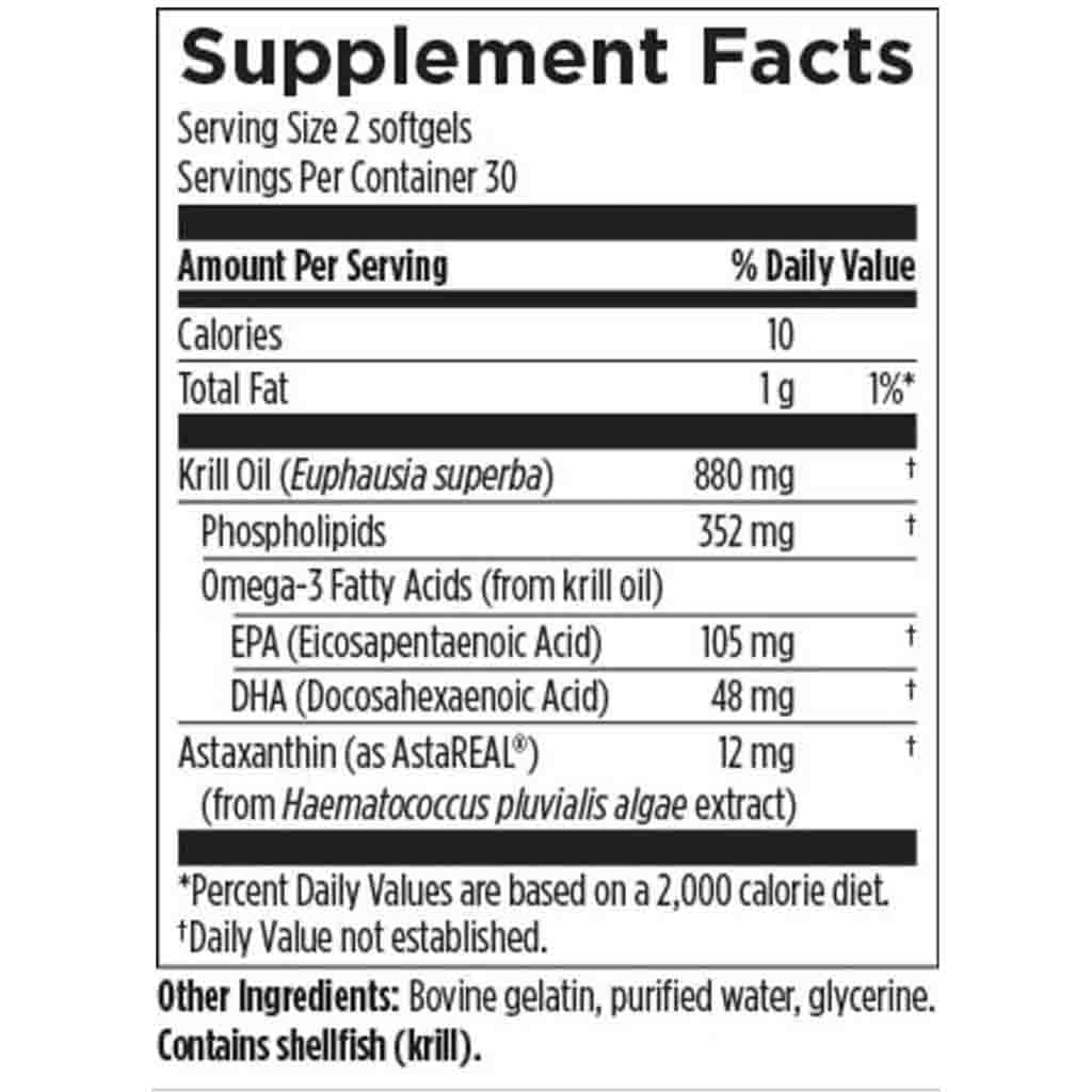 XanthOmega Krill Oil 60sg
