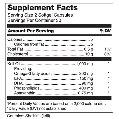 Douglas Laboratories Krill Oil 60sg