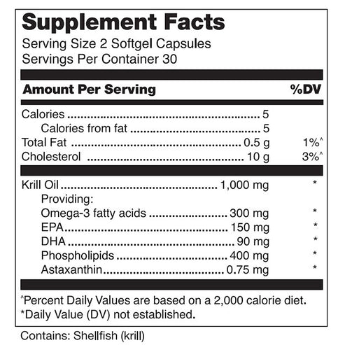 Douglas Laboratories Krill Oil 60sg