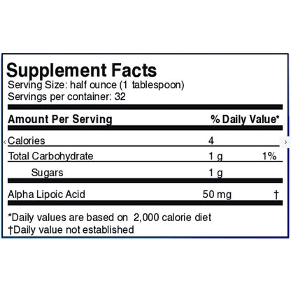 Dr's Advantage Liquid Alpha Lipoic Acid 16oz