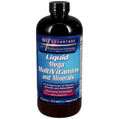 Dr's Advantage Liquid Mega MultiVitamins & Minerals 16oz