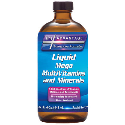 Dr's Advantage Liquid Mega MultiVitamins & Minerals 32oz