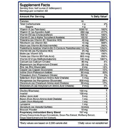 Dr's Advantage Liquid Mega MultiVitamins & Minerals 32oz