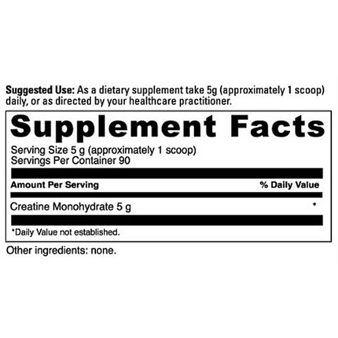 DaVinci Laboratories Creatine Powder 90 servings