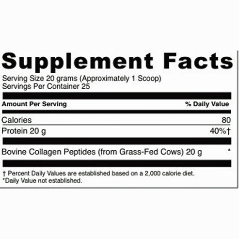 DaVinci Laboratories Hydrolyzed Collagen Peptides Powder 500G/17.64oz