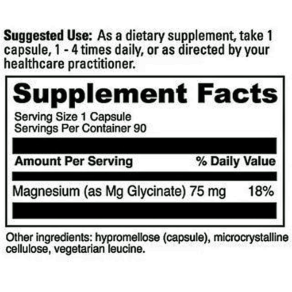 DaVinci Laboratories Magnesium Glycinate 90c