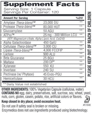 EnzyMedica Digest Gold 120c