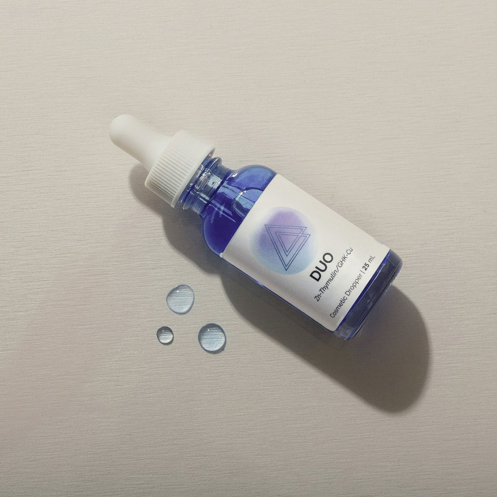 InfiniWell Duo supports healthy hair regrowth, product label, follicular proliferation, nourish hair follicles, strengthen hair