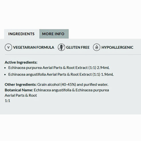Professional Formulas Echinacea Blend (Echinacea angustifolia & Echinacea purpurea) 4oz
