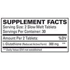 EuroMedica Clinical Glutathione 60 Slow Melt