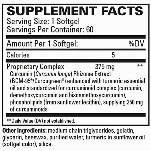 EuroMedica CuraPro 375mg 60sg
