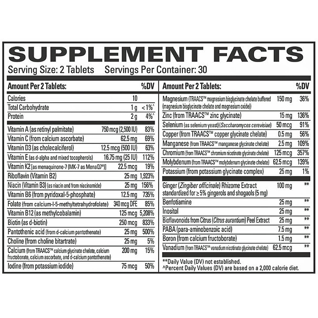 EuroMedica Essential Multivitamin 60T