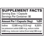 EuroMedica Tri-Iodine 12.5mg 90c