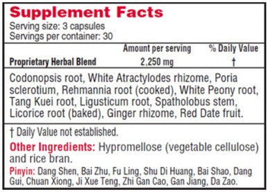 Health Concerns Eight Treasures 90c