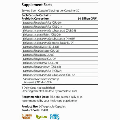 Genestra HMF Multi Strain 50 30c
