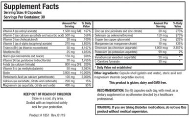 Biotics Research GlucoBalance 180C