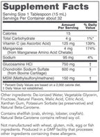 Protocol for Life Balance Glucosamine & Chondroitin Liq MSM 16oz