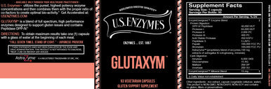 U.S Enzymes Glutaxym 31 vegetarian capsules