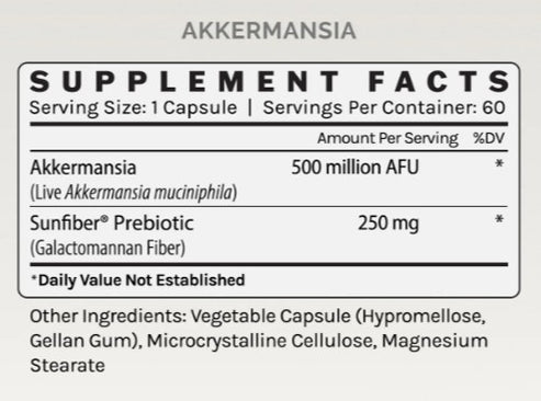 InfiniWell Akkermansia 60caps