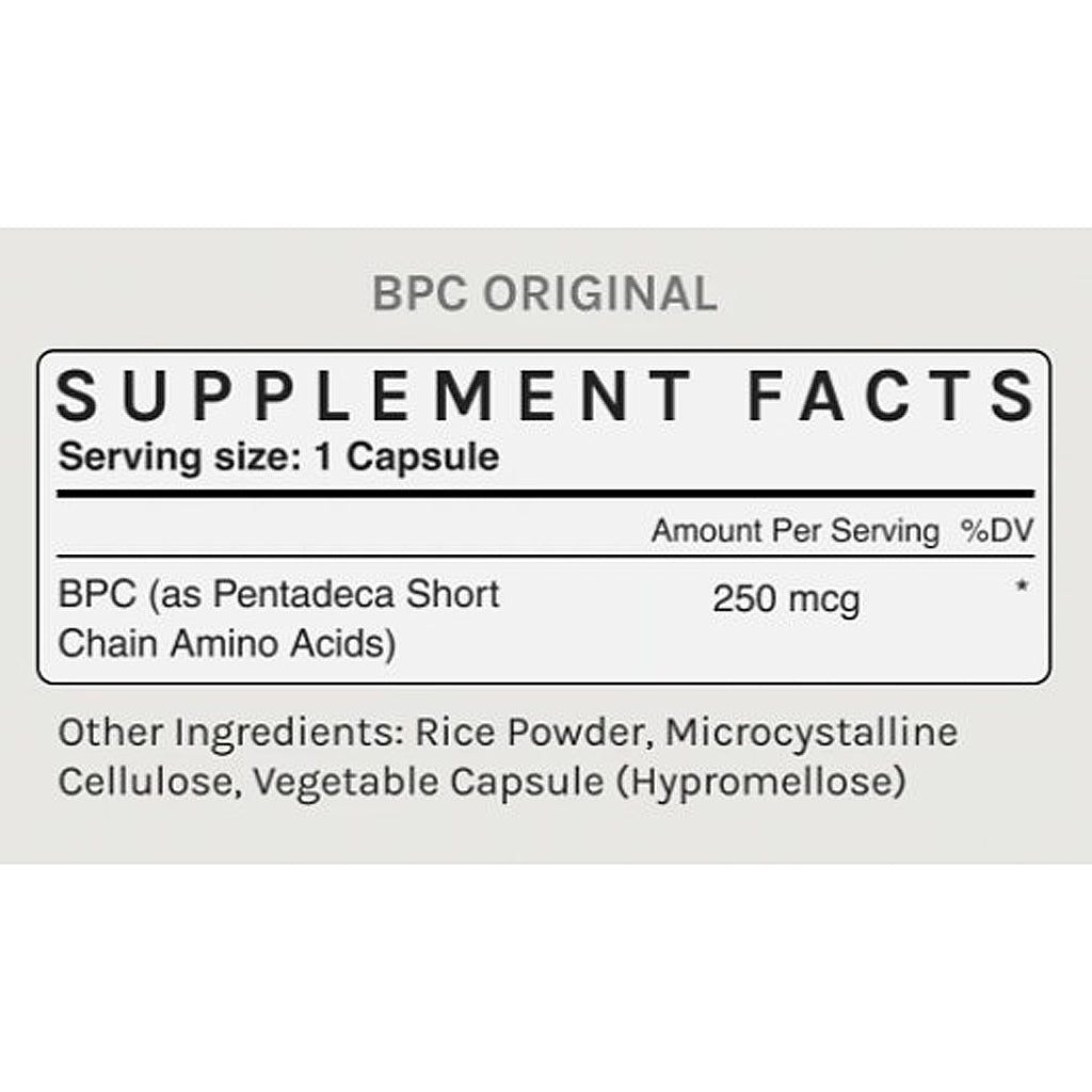 InfiniWell BPC 250MCG 60caps