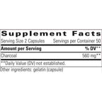 Integrative Therapeutics Activated Charcoal 100c
