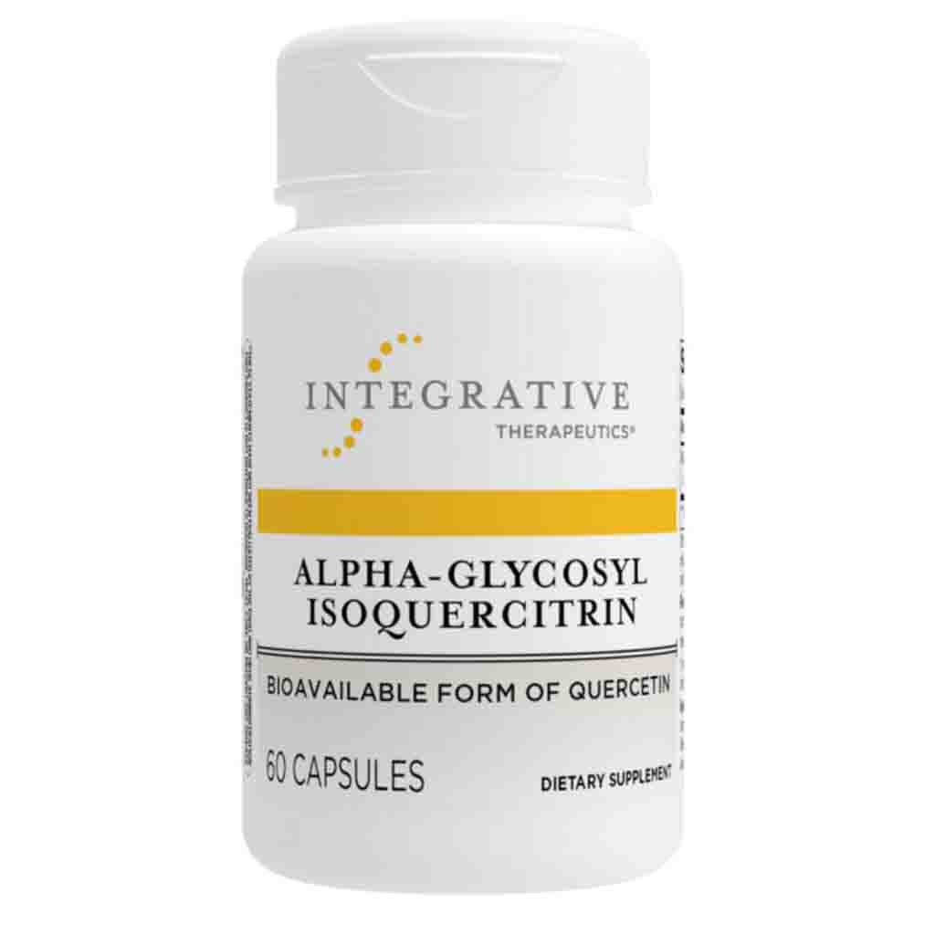Integrative Therapeutics Alpha-Glycosyl Isoquercitrin 60 Veg Capsules