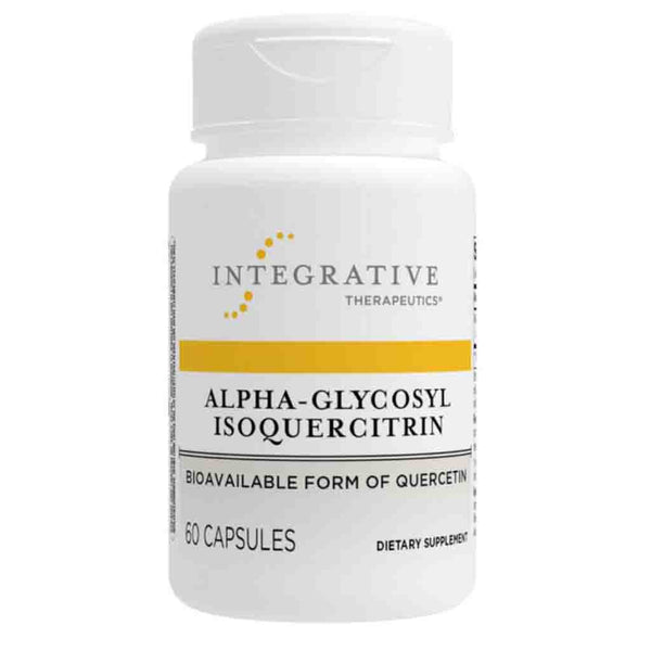 Integrative Therapeutics Alpha-Glycosyl Isoquercitrin 60 Veg Capsules