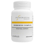 Supplement bottle labeled 'Berberine Complex' by Integrative Therapeutics on a white background