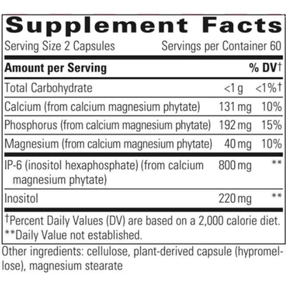 Integrative Therapeutics Cellular Forte w/IP-6 & Inositol 120T
