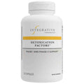 Supplement bottle labeled 'Detoxification Factors' by Integrative Therapeutics on a white background