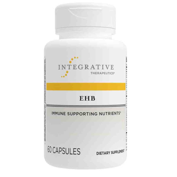 Supplement bottle labeled 'Integrative Therapeutics EHB' on a white background