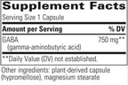 Integrative Therapeutics GABA 750 mg 60c