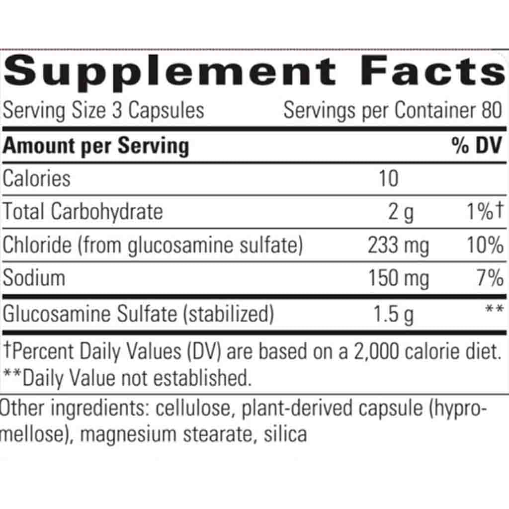Integrative Therapeutics Glucosamine Sulfate 240caps