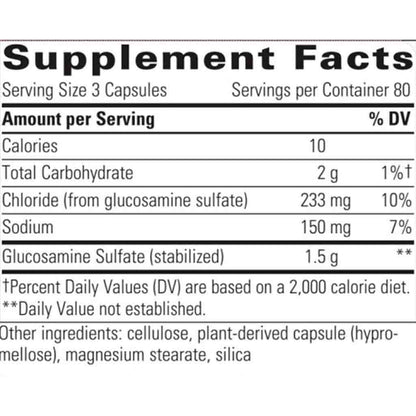 Integrative Therapeutics Glucosamine Sulfate 240caps