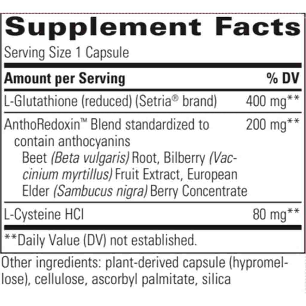 Integrative Therapeutics Glutathione Cell Defense 60c