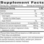 Integrative Therapeutics Liquid Calcium Magnesium 2:1 Orange Vanilla 16oz.