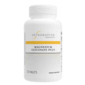 Supplement bottle labeled 'Magnesium Glycinate Plus' by Integrative Therapeutics on a white background