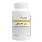 Supplement bottle labeled 'Magnesium Glycinate Plus' by Integrative Therapeutics on a white background