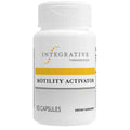 Supplement bottle labeled 'Motility Activator' by Integrative Therapeutics on a white background