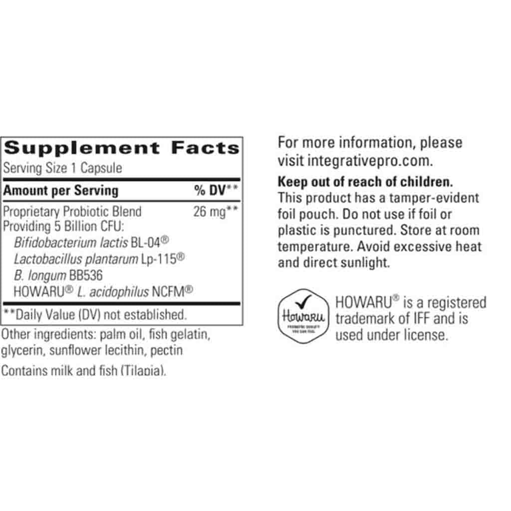 Integrative Therapeutics Probiotic Pearls Advantage 60c