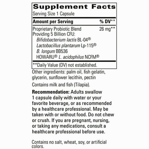 Integrative Therapeutics Probiotic Pearls Advantage 60c