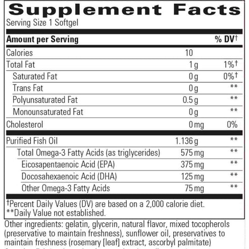 Integrative Therapeutics Pure Omega HP 120sg